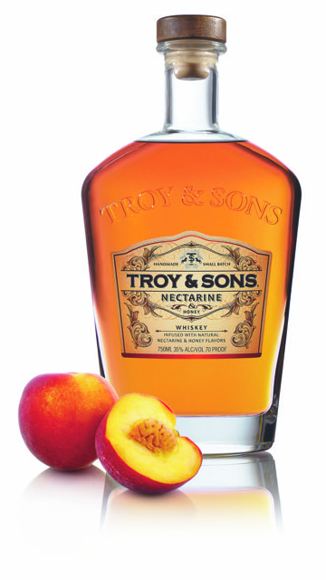 Troy and Sons Nectarine and Honey Whiskey